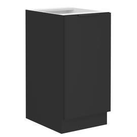 Dulap inferior, negru, SIBER 40 D 1F BB - - Roveli