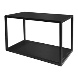 Poliţă, neagră, ARAKA/MENZO/SIBER ONE LOFT 60 G-36 - - Roveli