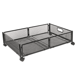 Organizator sub pat cu roţi, negru, TOMKO TYP 1 - - Roveli