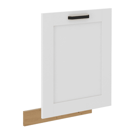 Uşă pentru maşină de spălat vase, albă/stejar artizan, LULA ZM 713x596 - - Roveli