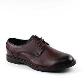 Pantofi barbatesti ,smart casual ,  A1856-5-WINE - - Roveli