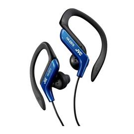 Casti sport JVC HA-EB75, Cu Fir, In-Ear, Confort si Stabilitate la Miscare, Albastru - - Roveli