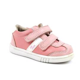 Pantofi sport , pentru copii , din piele naturala , PRIMII PASI  1839-ROZ/X/PP - - Roveli