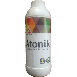 Atonik 1L Biostimulator: Crestere, Fotosinteza & Protectie Stres (0.6% Nitrofenolati), Alege ambalajul dorit: 1 litru - - Roveli