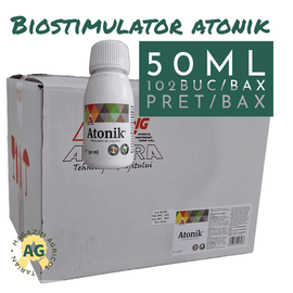 Atonik 50ml*102buc Biostimulator de crestere si fructificare la toate culturile, Alege ambalajul dorit: 50ml*102buc - - Roveli
