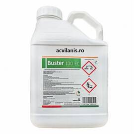 Buster 100 EC 5 Litri | Erbicid Graminicid Postemergent | Quizalofop-P-etil 100 g/l | Omologari Rapita, Sfecla, Floarea Soarelui - - Roveli