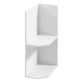 Dulap inferior cu două rafturi D25PZ, model dreapta, alb, PROVENCE - - Roveli