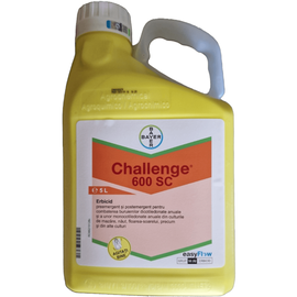 CHALLENGE 600 SC 5 Litri | Erbicid Aclonifen Pre/Post-emergent | Cartof, Ceapa, Mazare, F. Soarelui, Alege ambalajul dorit: Challenge 5Litri - - Roveli