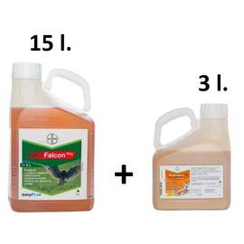 Pachet Falcon PRO + Sekator pentru culturile de grau si orz erbicid+fungicid, Alege ambalajul dorit: 25 hectare - - Roveli