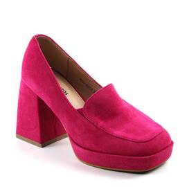 ​Pantofi dama cu platforma si toc gros MRQ-6859-FUCHSIA, Culoare (12): Fucsia, Marime (12): 38* - - Roveli
