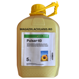 Pulsar 40 5L erbicid pentru Floarea soarelui tip Clearfield, soia, mazare, orez, Alege ambalajul dorit: Pulsar 5L - - Roveli