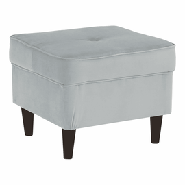 Taburet modern, gri deschis/nuc, RUFINO 3 NEW - - Roveli