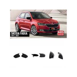 Capace oglinda tip BATMAN compatibile Skoda Fabia Mk3 2015-2021 cu semnalizare in oglinda Cod: BAT10133 / C581-BAT2 - - Roveli
