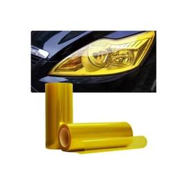 Rola folie protectie faruri/stopuri material TPH Galbena PREMIUM cu functie de regenerare  0,6x10m  Cod: LM-TPH06 - - Roveli