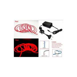 Neon decor auto 5m 12V / 220 V  rosu MIV - - Roveli