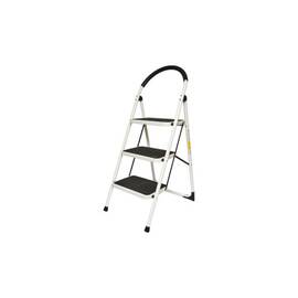 Scara metalica pliabila, 3 trepte cauciuc antiderapant, inaltime 127cm, sarcina maxima 150Kg Crownman Cod: DISPN85 - - Roveli