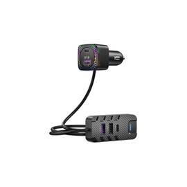 Modulator MP3 SMART cu functie handsfree auto (microfon incorporat) Bluetooth V5.3 Cod: XO-BCC13 - - Roveli