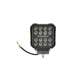 Proiector patrat LED cu DRL 9-80V, 48W, alb-galben, carcasa aluminiu IP67 Cod: DISPV94 - - Roveli