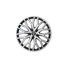 Set 4 capace roti model EVO negru+argintiu 15" Cod: WF3-1SL-15 - - Roveli