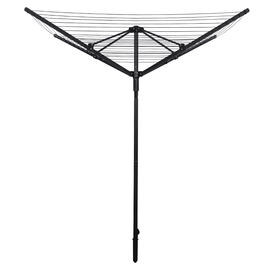 Uscator de haine de gradina, negru, 45 m, ROTARY NEW TYP 3 - - Roveli