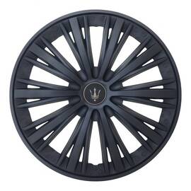 Set 4 capace roti VELAR Shadow, design Sport Multi-Spoke, ABS rezistent, Universal, pentru jante R15 - - Roveli