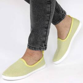 ​Espadrile de dama, usoare si comode X-2860-YELLOW, Culoare (12): Galben, Marime (12): 40 - - Roveli