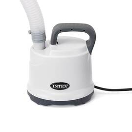 ​Pompa pentru evacuare apa din piscina Intex, realizata din PVC, pompeaza pana la 3595 litri / h, 220 - 240 V, alb - - Roveli