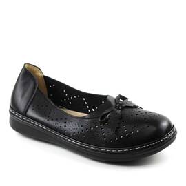 Pantofi comozi de dama , perforati GG3-BLACK, Culoare (12): Negru, Marime (12): 36* - - Roveli