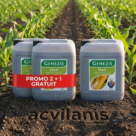 Pachet Genezis Porumb - ingrasamant foliar cu azot si zinc pentru porumb 30L - Fertilizare Eficienta 6Hectare - - Roveli
