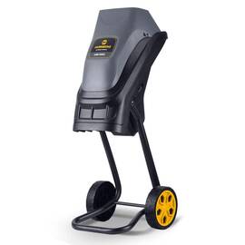 Tocator electric crengi gradina Humberg, 2500W, 4300 rpm, diametru maxim 44 mm, cutite reversibile otel, protectie termica, 2 saci 45L, roti transport, IPX4 - - Roveli