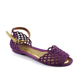 Sandale usoare de dama , cu bareta pe glezna 585-PURPLE, Culoare (12): Mov, Marime (12): 40 - - Roveli
