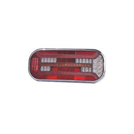 Lampa spate 302x130, LED, 6 functii, dreapta  Fristom Cod:  FT-600 P - - Roveli