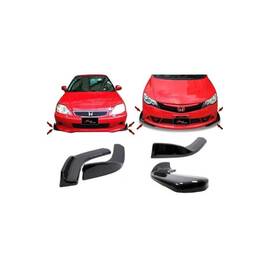 Set prelungire coltar bara premium negru lucios  Cod: CLT1006 - - Roveli