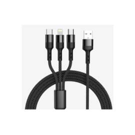 Cablu 3in1 USB 3.4A PREMIUM  Quick charge  Cod: C55 - - Roveli