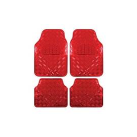 Covoare auto universale interior aluminiu rosu Cod: SR-L002 - - Roveli
