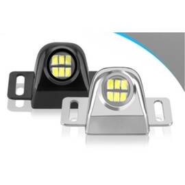 Lampa led 9W 900 lumen BO9W900C 12-24V lumina: alba, culoare carcasa crom - - Roveli