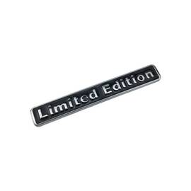 Ornament metalic auto Limited Edition aluminiu crom cu negru 22x2.7 cm Cod: LE-22 - - Roveli