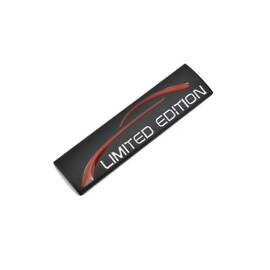Ornament metalic auto "Limited Edition" negru 9x2.4cm Cod: ART-LE1B - - Roveli