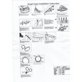 Angel Eyes CCFL compatibil Opel Astra COD 4040 - - Roveli