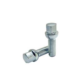 Prezoane pentru jante, M12x1,5 mm, cu con rotund, disponibile in diferite lungimi, cap cheie 17 - - Roveli