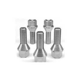 Prezoane pentru jante de aluminiu, M14x1,5 mm, cu con drept, disponibile in diferite lungimi, cap cheie 17 - - Roveli