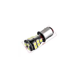 Set 2 Becuri  BA15S 18 LED LUX SMD 5730 o faza CANBUS 24V - - Roveli
