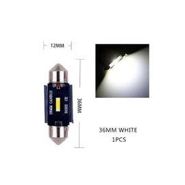 Bec sofit 36mm SMD 1860  12V  Canbus  300 lumen Lumina alba Cod: HH029 - - Roveli