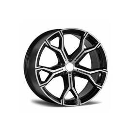 Jante PDW 20x9 fata 20x10.5 spate 5x112 ET35 ET40 negru polish compatibile BMW Cod: LA5445F15 / LA5445R74 - - Roveli
