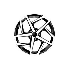 Jante DY968  KM 18x8 5x112 ET50 compatibile Volkswagen  Audi Seat  Skoda cu butuc de 57.1 diamond cut - - Roveli