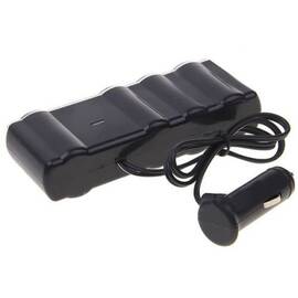 Prelungitor priza 4 cai auto si 2 USB  WF4008 - - Roveli