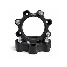 Distantier ATV 30 mm 4x156 centrare 131.2 cu 8 piulite M10x1.25 set 2 bucati aluminiu forjat negru Cod: DST8007 - - Roveli