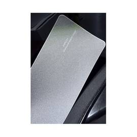 Folie auto autocolant PVC argintie sclipici mat 1.52m x 1m cu tehnologie eliminare bule Cod: KM9247 - - Roveli