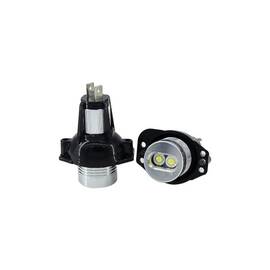 Set 2 becuri LED Marker Angel Eyes auto compatibil BMW Seria 3 E90 E91 fara facelift 6W alb xenon 6000K canbus Cod: A.E.3003 - - Roveli