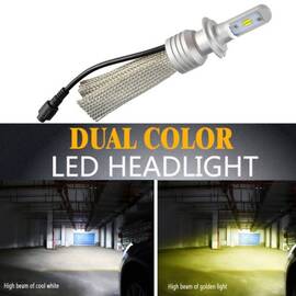 Bec LED L11 culoare duala HB4 - 9006 - - Roveli